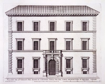 Palazzo Verospi, Rom, aus 